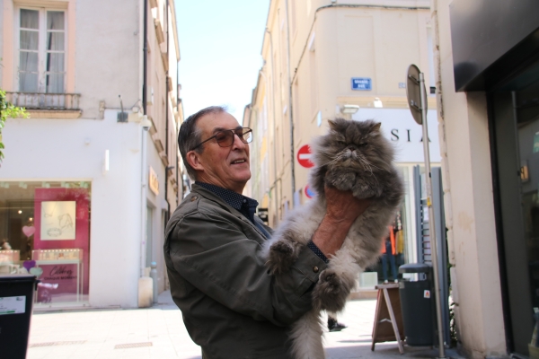 Emile de Varénasie, mascotte de la rue piétonne !