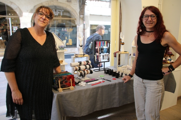 Pepper Mint et Ellibys La Chouette, rencontre avec deux créatrices qui ont exposé à la Galerie du Châtelet