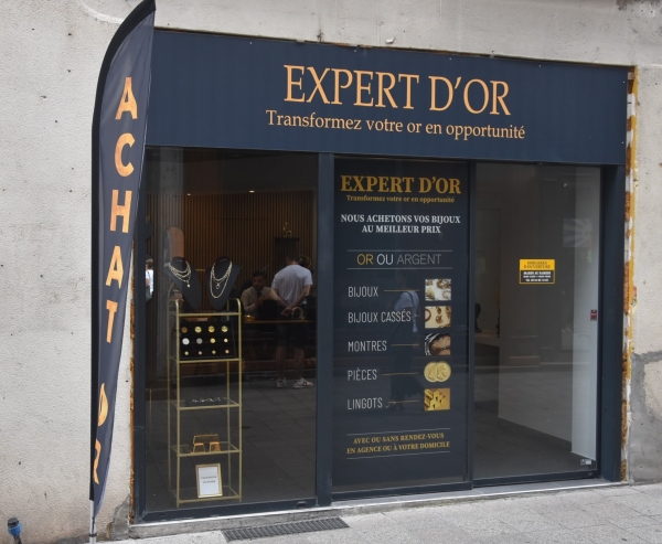 Nouveau commerce à Chalon-sur-Saône : ‘Expert d’Or’, rachat d’or et d’argent sous toutes ses formes 