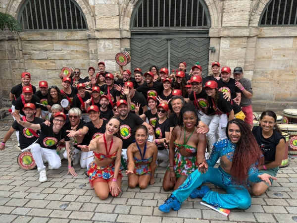 Le groupe Unidos Da Batida a participé au festival international de Samba à Cobourg (Allemagne)