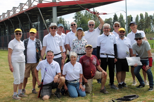 Les archers du Creusot remportent pour  la 9e fois consécutive la compétition du  ‘Le tir au drapeau’