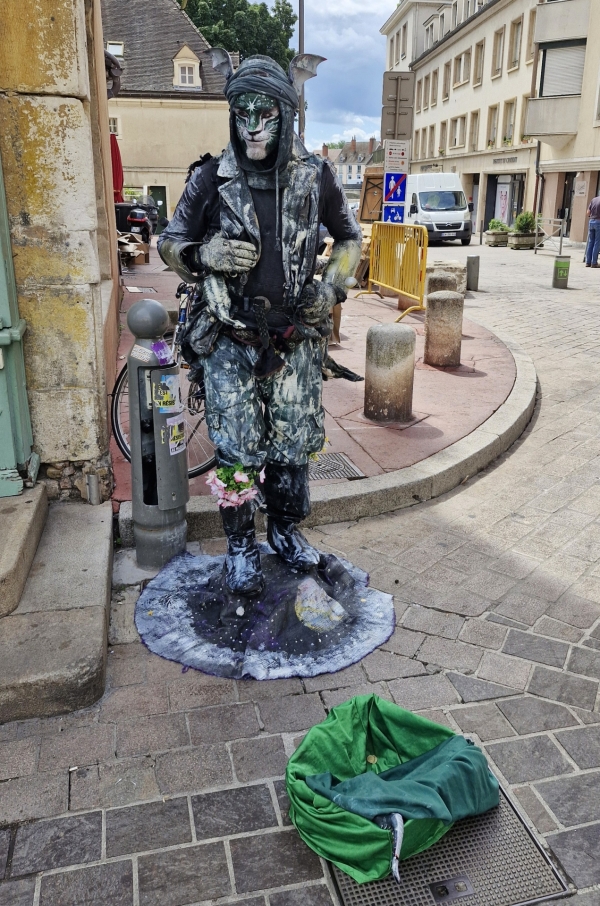 Hier, un automate était présent place Saint Vincent