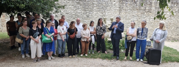 Cérémonie de remerciements aux personnes qui ont contribué  à la réussite de la 38e édition du Festival Chalon dans la Rue