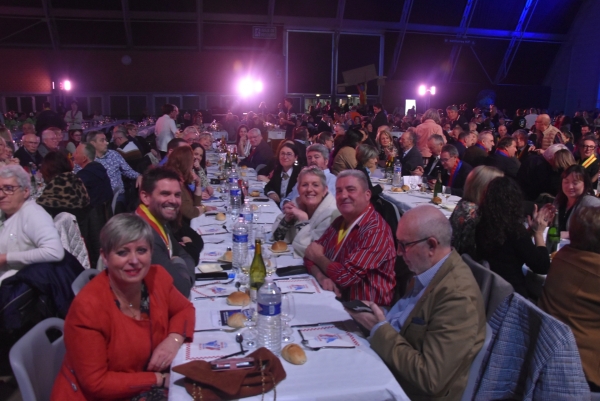 Soirée très festive lors de La Nuit du Carnaval (2): Les compositions des tables 