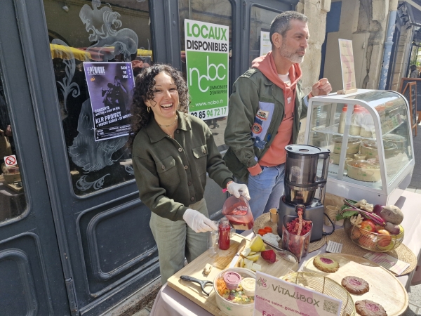 nouveau sur les marchés de Chalon-sur-Saône: Lydia allie bien-être et vitalité avec ‘Vitalibox’ 