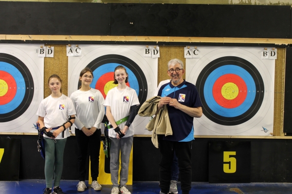 Premier concours de saison et déjà des  premières médailles pour les Francs Archers Chalonnais
