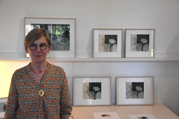 Galerie-Atelier de Restauration du Cloître Saint Vincent à Chalon-sur-Saône : vernissage de l’exposition de l’artiste Nathalie Martin