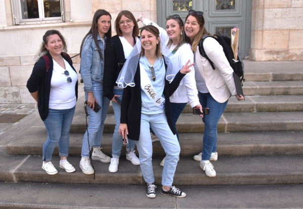 Enterrement de vie de jeune fille pour Elodie