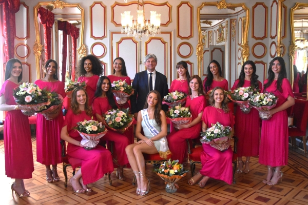 La 33e édition de la sélection Miss Bourgogne 2025 reçue par la municipalité de Chalon-sur-Saône