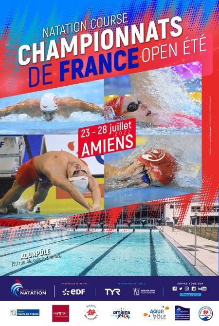 12 nageurs du Centre Nautique Chalonnais vont défendre les couleurs de la Ville aux Championnats de France Open à Amiens