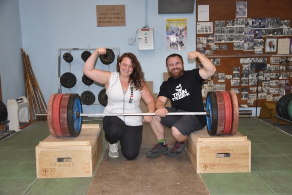 Rencontre avec Marine Servant et Mathieu Beauvois, ces deux Grands Chalonnais qui vont concourir aux Championnats du Monde « Strongman » (homme et femme plus fort du monde) 