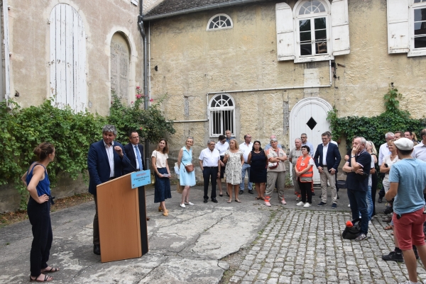 Cérémonie de remerciements aux services investis dans l'organisation et le déroulement du 35e Festival Chalon dans la Rue 