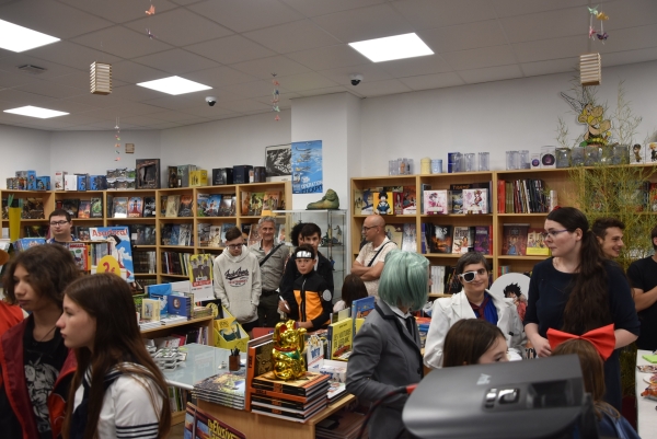 Succès de la soirée Manga et Japon organisée par la librairie ‘ l’Antre des Bulles’ 