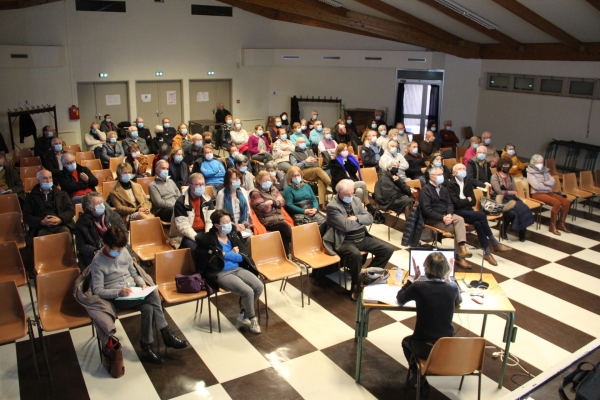 Conférence de l'UTB sur l'Algérie coloniale à la Maison des Syndicats