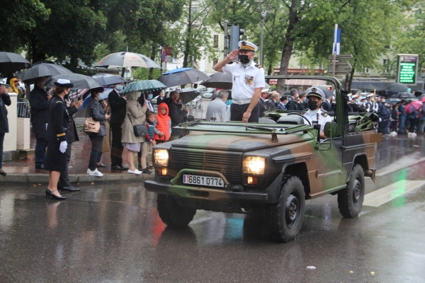 Retour en images sur le défilé motorisé du 14 juillet à Chalon-sur-Saône