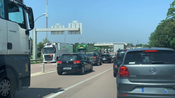 Ralentissements autoroute A6 ce mardi après-midi