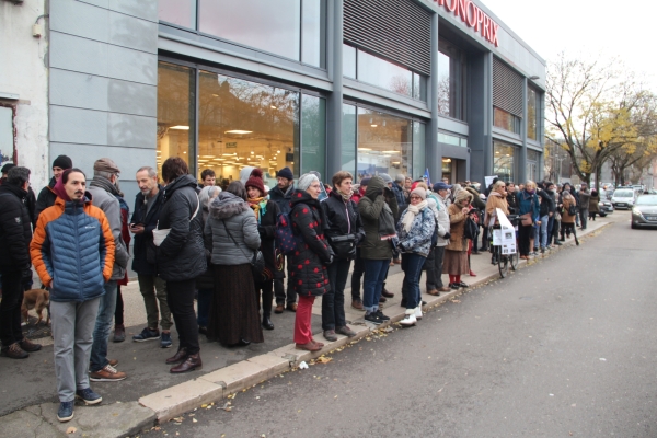 120 personnes pour la 20ème manifestation contre le pass sanitaire