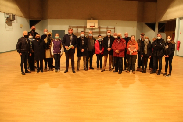 Inauguration des travaux du Gymnase Saint-Laurent