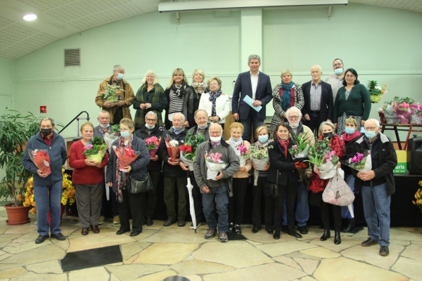 Remise des prix des balcons et maisons fleuris au Clos Bourguignon