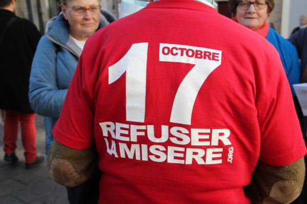 Retour sur la marche pour le refus de la misère samedi à Chalon-sur-Saône