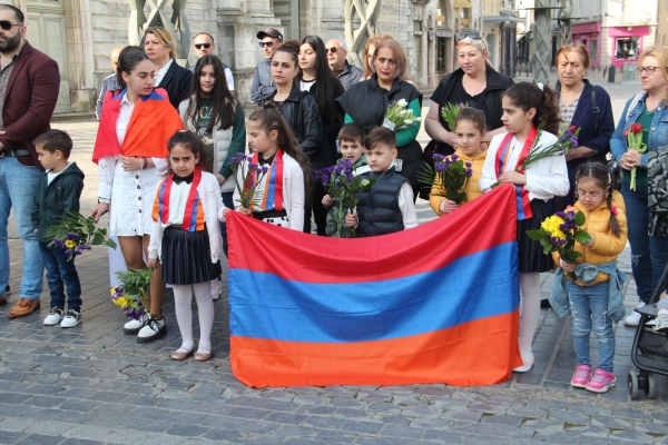 Journée nationale de commémoration du génocide arménien de 1915 à Chalon-sur-Saône