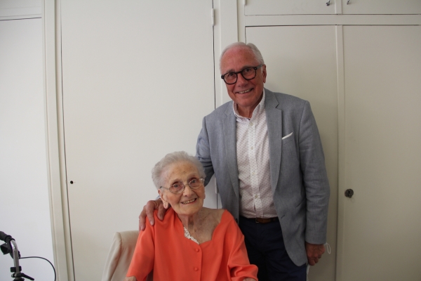 106ème anniversaire de Suzanne Lefevre à la Résidence Robert Béduneau