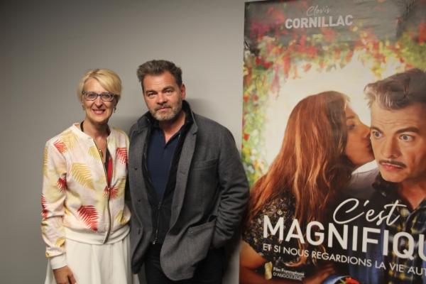 Clovis Cornillac était au Mégarama Chalon ce mardi pour présenter son film