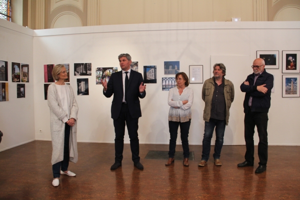 Inauguration de l'exposition des photo-clubs Nicéphore Niépce et de l'Œil de Lux