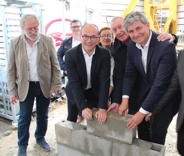 La première pierre de la future résidence Cœur de Ville «Le Philibert» a été posée