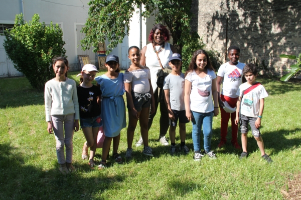 Retour en images sur la visite du Conseil municipal des enfants au verger du Carmel