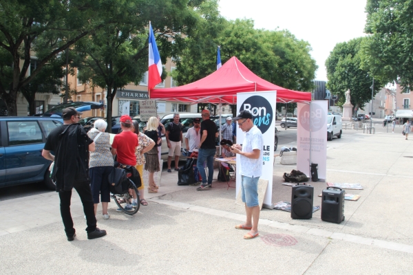 49ème semaine de mobilisation pour les anti-passes du Chalonnais 