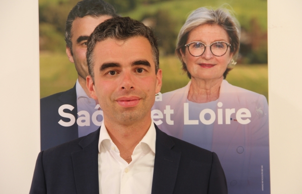 Législatives 2022 : Louis Margueritte, candidat du parti Renaissance dans la 5ème circonscription de Saône-et-Loire