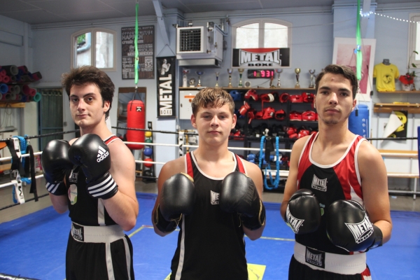 Trois boxeurs du Ring Olympique Chalonnais en route pour la Lorraine
