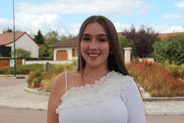 Maëva Anger est candidate au concours de Miss Bourgogne 15/17 ans