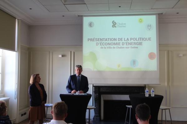 Présentation de la politique d'économie d'énergie de la Ville de Chalon-sur-Saône