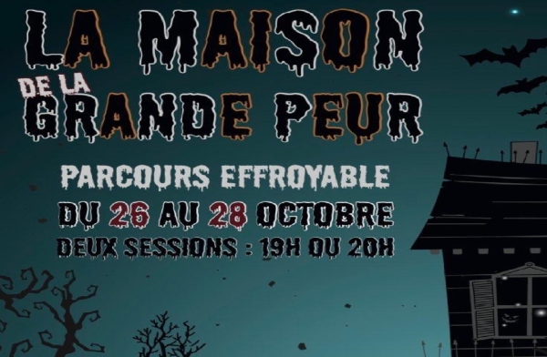 Il reste encore de la place pour les soirées de la Maison de la Grande Peur!