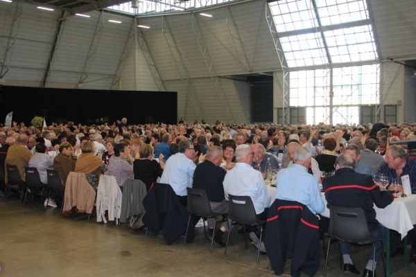 Retour en images sur le repas du Rassemblement départemental des anciens sapeurs-pompiers de Saône-et-Loire