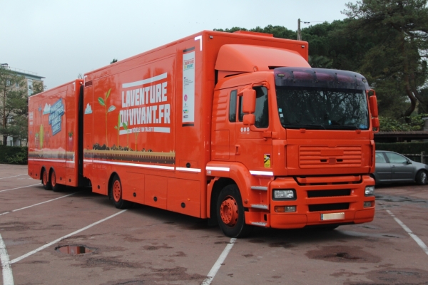 Le «Camion de l'Aventure du Vivant» est passé par Chalon-sur-Saône