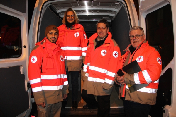L'équipe du Samusocial de la Croix Rouge Française de Chalon-sur-Saône lance un appel aux dons