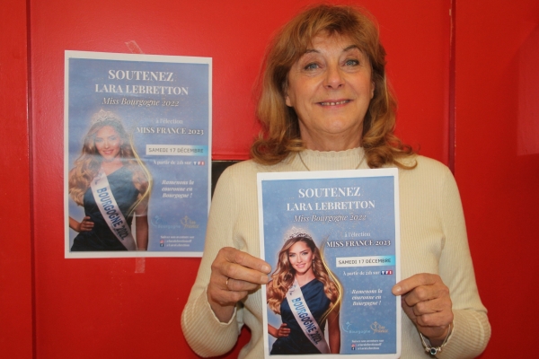 Miss France 2023 : Samedi, soutenez Lara Lebreton (Miss Bourgogne 2022)