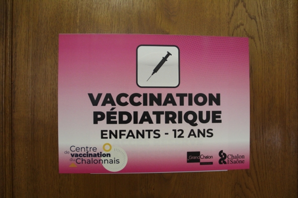 Le centre pédiatrique du Centre de vaccination du Chalonnais est ouvert tous les mercredis