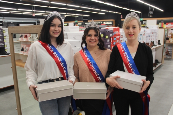 Les reines de Carnaval ont choisi leurs chaussures