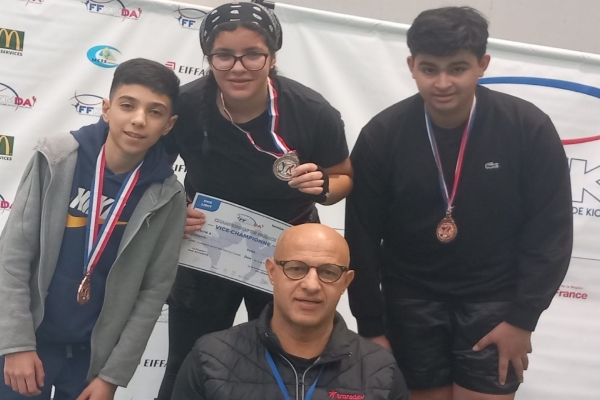 Boxing Club San Rémois : Nihel, Hamza et Fares n'en ont pas fini de monter sur les podiums