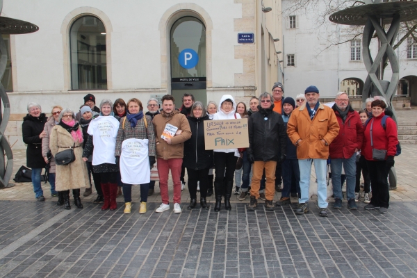 Retour sur le Rassemblement pour la paix en Ukraine à Chalon-sur-Saône