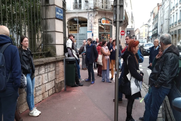 Rassemblement contre les «violences policières» à Chalon-sur-Saône