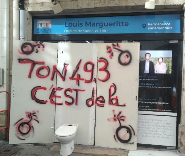 «Ton 49.3, c'est de la ...»