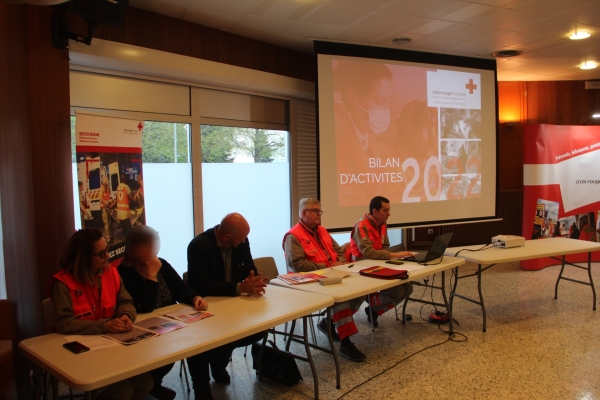 L’unité locale de la Croix-Rouge Française de Chalon-sur-Saône était en assemblée générale