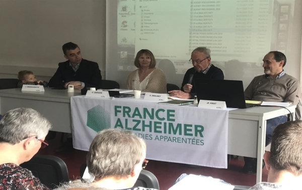 Première réunion du nouveau conseil d'administration de France Alzheimer 71