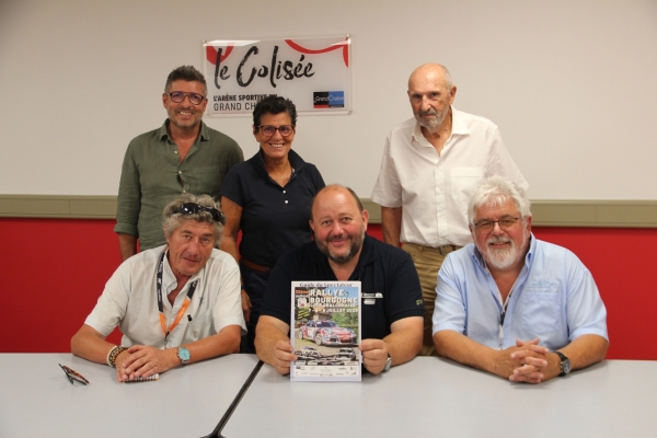 Conférence de presse pour lancer le Rallye de la Côte Chalonnaise 