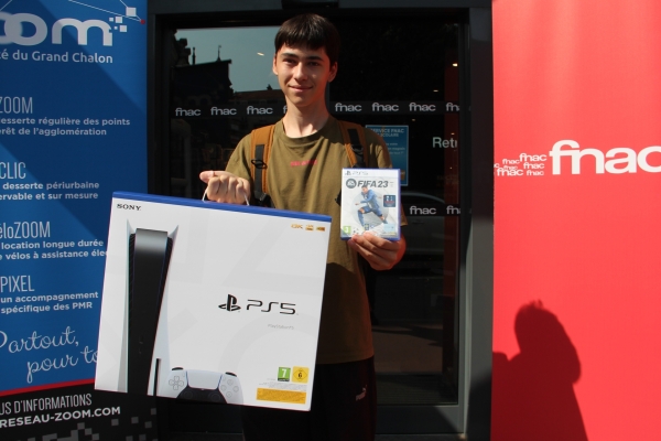 Concours Transdev-STAC : Qui a gagné la PlayStation 5 ?